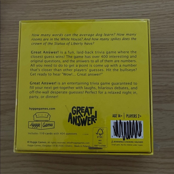 Family Trivia Card Game - Multicolor - Picture 3 of 5